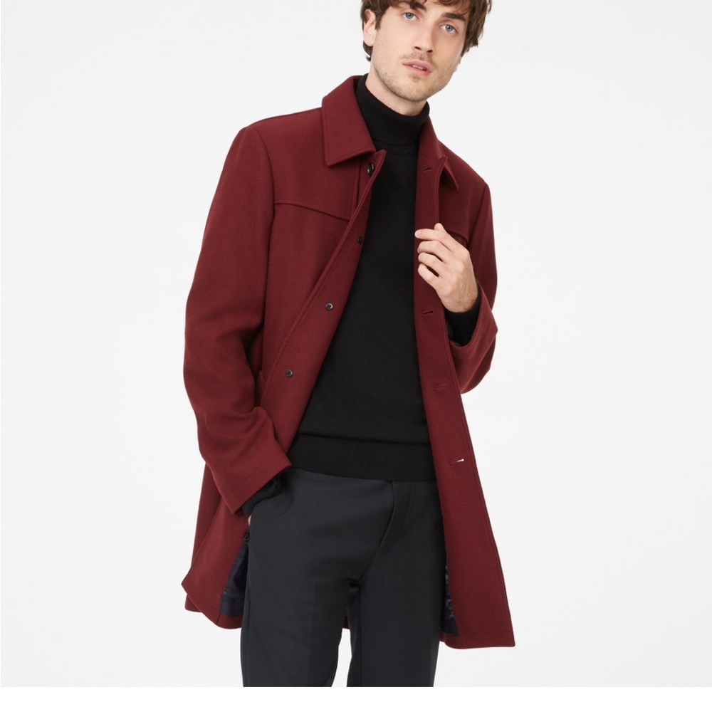 Club Monaco-Mario Bellucci men’s trench coat: NEW